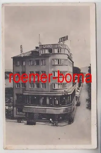 77186 Foto Ak Mährisch Schönberg Šumperk Grand Hotel 1942