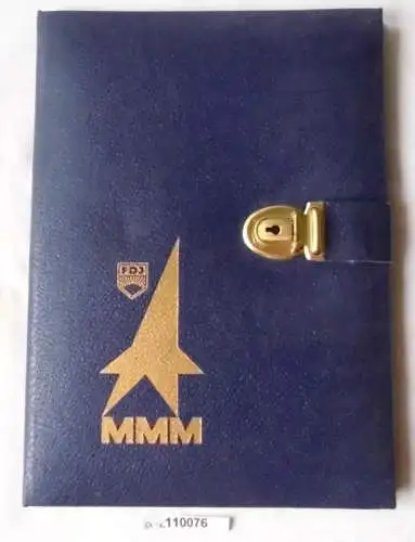 rares Etui mit 7 x DDR Medaillen Messe der Meister von Morgen Leipzig (110479)