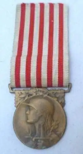 Frankreich 1. Weltkrieg Teilnehmermedaille 1914-1918