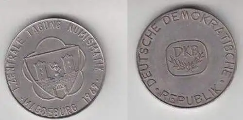 DDR Medaille 1. Zentrale Tagung Numismatik Magdeburg 1969