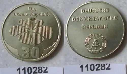 DDR Medaille 30. Jahrestag der Republik 1979 (110282)