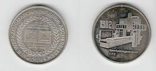 DDR Medaille VEB Werkzeugmaschinenfabrik Aschersleben (110936)