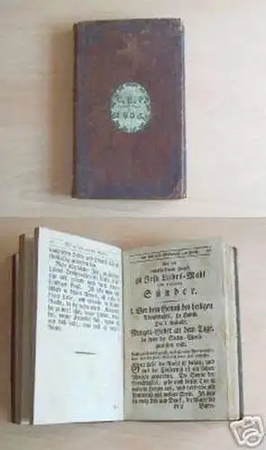 Buß- u. Beicht-Andachten m. 7 Buß-Psalmen Davids" 1835