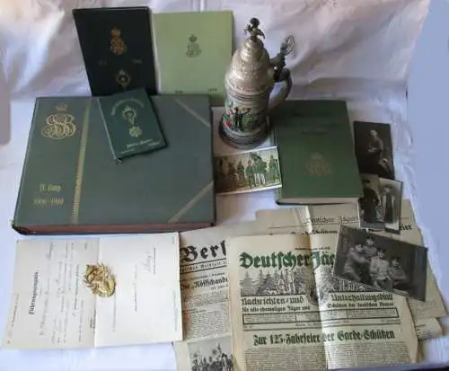 große Sammlung Reservistika IV. Comp. Garde Schützen Bataillon 1906-1908 /120106