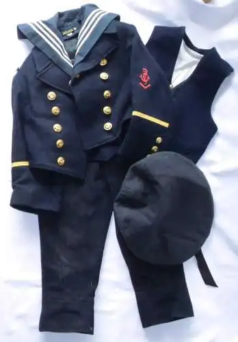 seltene Matrosen Kinder Uniform Kriegsmarine um 1930 (101326)