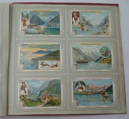 Liebigbilder Serie 600 "Norwegische Fjordlandschaften" 1904, komplett (10/ D0373