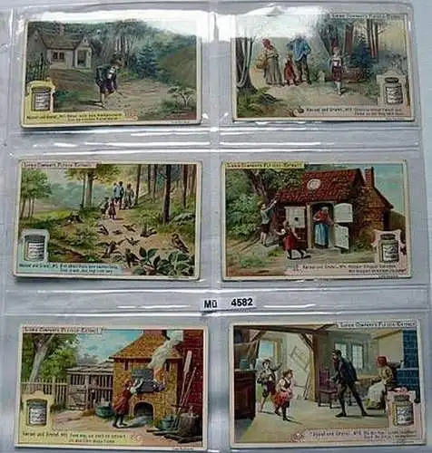 Liebigbilder Serie 329 Hänsel und Gretel komplett 1896 (1/4582)