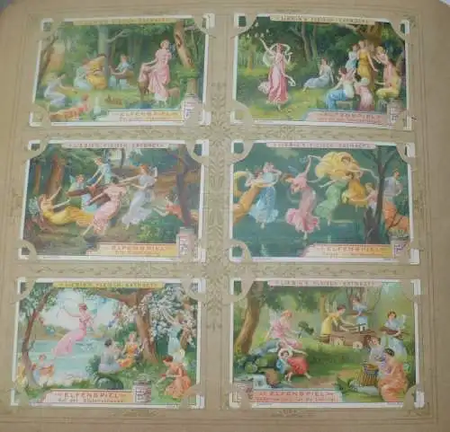 Liebigbilder Serie 680 "Elfenspiel" komplett 1906 (13/ D8709pppp)