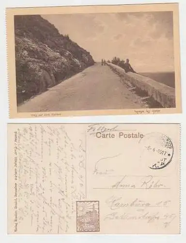 66090 Ak mit Feldpoststempel Türkei Feldpost Militär Mission A.O.K.4. 1917