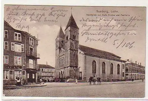 10914 Feldpost Ak Saarburg Lothringen 1915