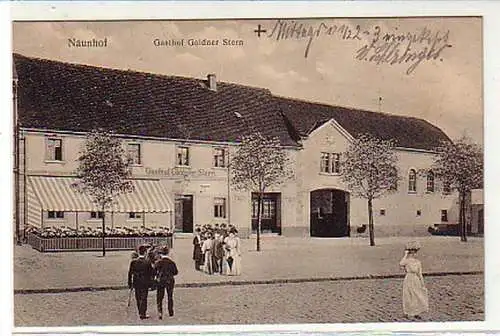 17105 Feldpost Ak Naunhof Gasthof Goldner Stern 1915