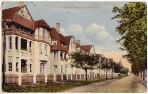 02592 Feldpost Ak Holzminden Fürstenbergerstraße 1917