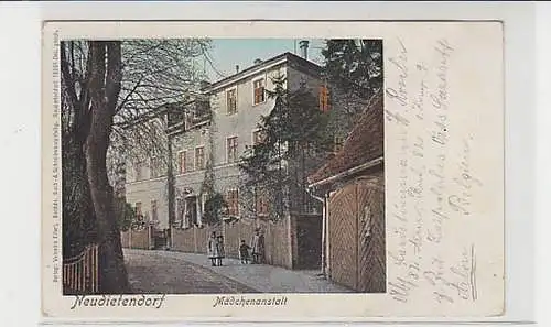 28585 Feldpost Ak Neudietendorf Mädchenanstalt 1915