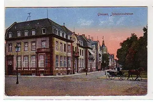 21769 Feldpost Ak Giessen Johannisstraße 1918