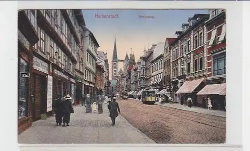 37314 Feldpost Ak Halberstadt Breiteweg 1916