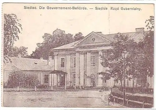 11613 Feldpost Ak Siedlec Gouvernement Behörde 1915