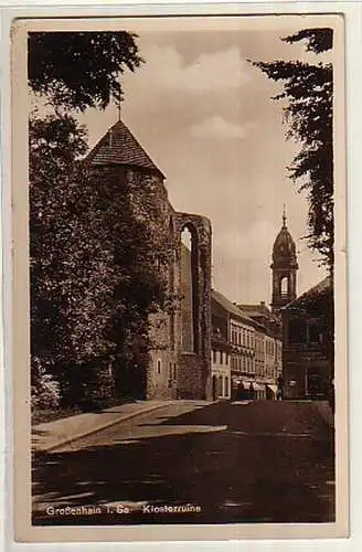 11466 Feldpost Ak Großenhain in Sa. Klosterruine 1941