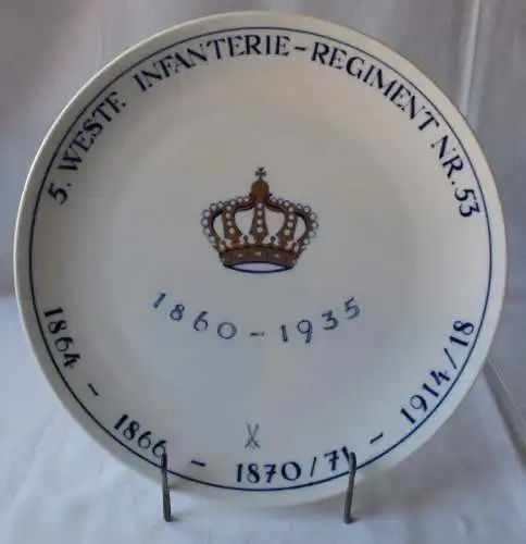 Reservistenteller 5. Westfälisches Infanterie-Regiment Nr. 53 1860-1935 (124690)