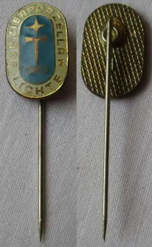 DDR Sport Anstecknadel Mitgliedsabzeichen BSG Zierporzellan Lichte (145826)