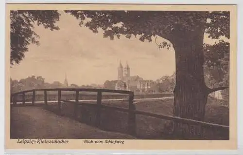 51012 Ak Leipzig Kleinzschocher Blick vom Schloßweg um 1930