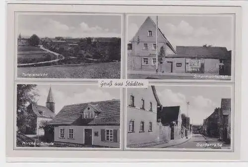 88875 Mehrbild Ak Gruß aus Städten Schankwirtschaft, Schule usw. um 1940