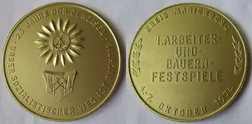 Medaille 25 Jahre DDR beweisen unser sozialistischer Weg ist richtig (101400)