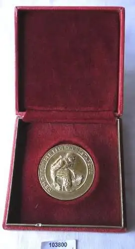 seltene DDR Medaille Dem Sieger der Feuerwehrstafette in OVP (103800)