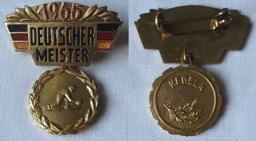 DDR Abzeichen Sport Deutscher Meister 1965 im Kegeln (162754)