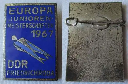 DDR Abzeichen Europa-Junioren-Meisterschaft Friedrichroda 1967 (138707)