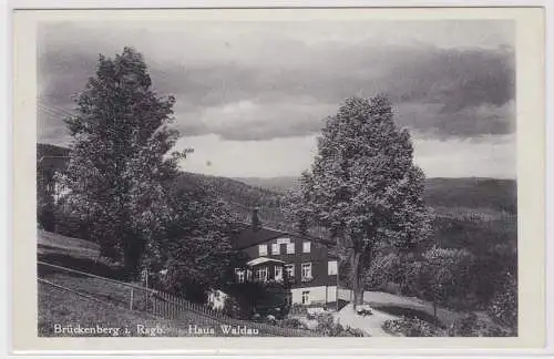 901512 Ak Brückenberg im Riesengebirge Haus Waldau 1935