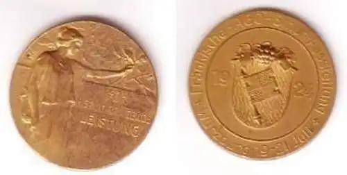 Medaille Fränkische AGO Schuhausstellung Würzburg 1924