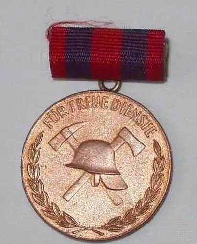 DDR Orden Feuerwehr in Bronze