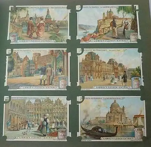 Liebigbilder Serie 823 "Prachtbauten der Renaissance", komplett 1911 (20/ D0234q