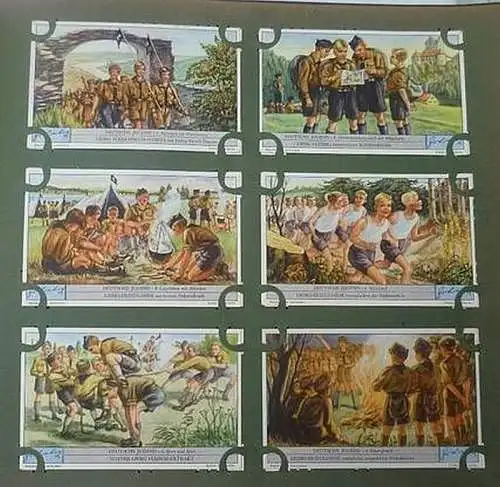 Liebigbilder Serie 1051 "Deutsche Jugend", komplett 1934 (20/ D0234eee)