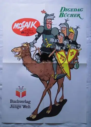 Mosaik Reklame Die Digedags Gesamtverzeichnis 1996 Plakat A 2 Format (114936)