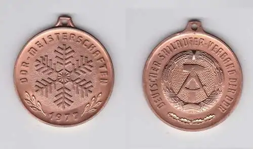 seltene DDR Medaille DSLV Meisterschaften 1977 Stufe Bronze (119237)