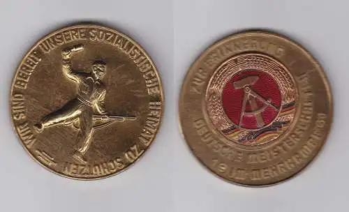 DDR Medaille Zur Erinnerung Deutsche Meisterschaften im Mehrkampf 1961 (119049)