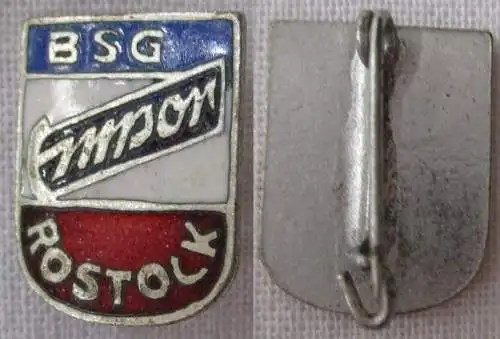 emailliertes DDR Sport Abzeichen BSG Empor Rostock in Silber (118884)