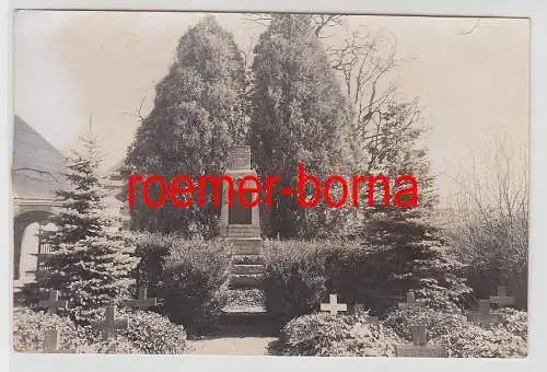 76130 Original Foto Lampertswalde Ehrenmal um 1930