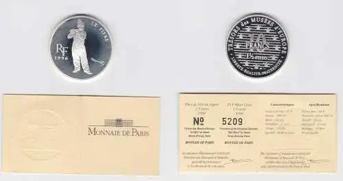 10 Franc Silber Münze Frankreich Schätze europäischer Museen 1996 (154583)