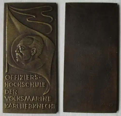 Plakette Offiziershochschule der Volksmarine Karl Liebknecht (140309)