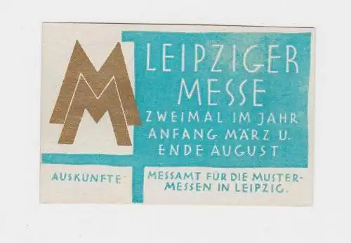 Vignette Leipziger Messe Messamt für die Mustermessen in Leipzig (94571)