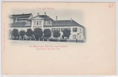 00475 Ak Das alte Leipzig - Das Becker'sche Haus am Augustusplatz um 1900