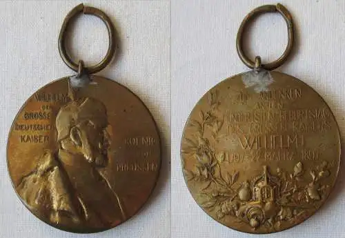 alte Preussen Centenar Medaille 1897 (135780)