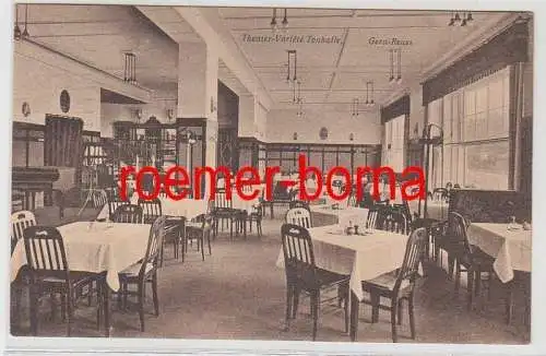 82406 Ak Gera Reuss Theater Variteé Tonhalle 1917