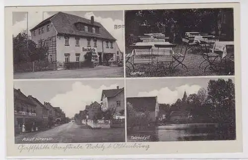 84289 Mehrbild Ak Nobitz bei Altenburg Gaststätte Bachdiele 1942