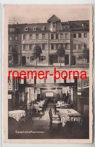 83163 Mehrbild Ak Ronneburg Hauptkaffee Zentral 1937