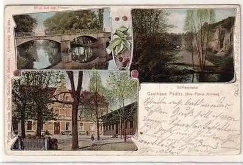 54480 Mehrbild Ak Gasthaus Paditz 1906