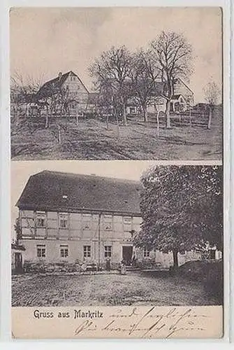 18823 Mehrbild Ak Gruss aus Markritz S.-A. 1909