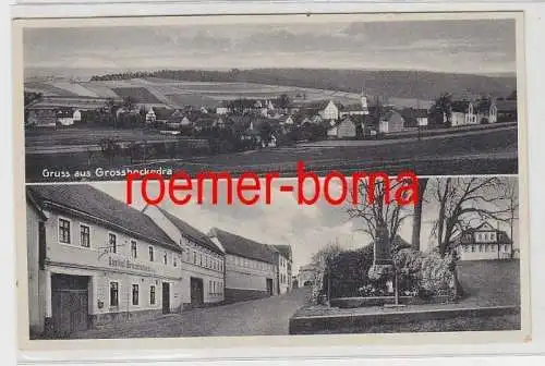 68929 Mehrbild Ak Gruss aus Grossbockedra b. Stadtroda Gasthof Emil Opel 1933